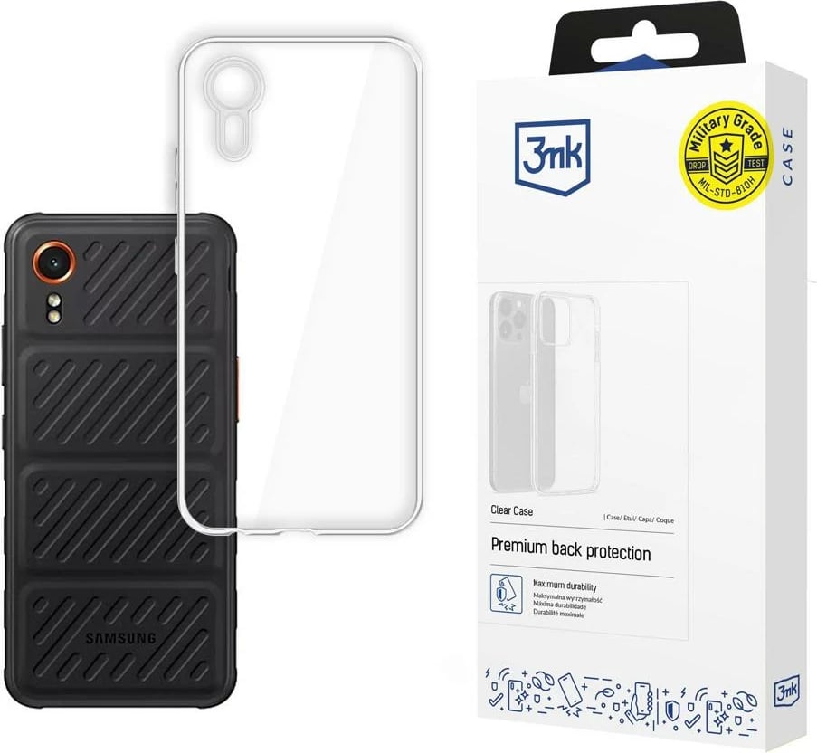 Mbështjellës transparent 3mk Protection Clear Case për Samsung Galaxy XCover 7