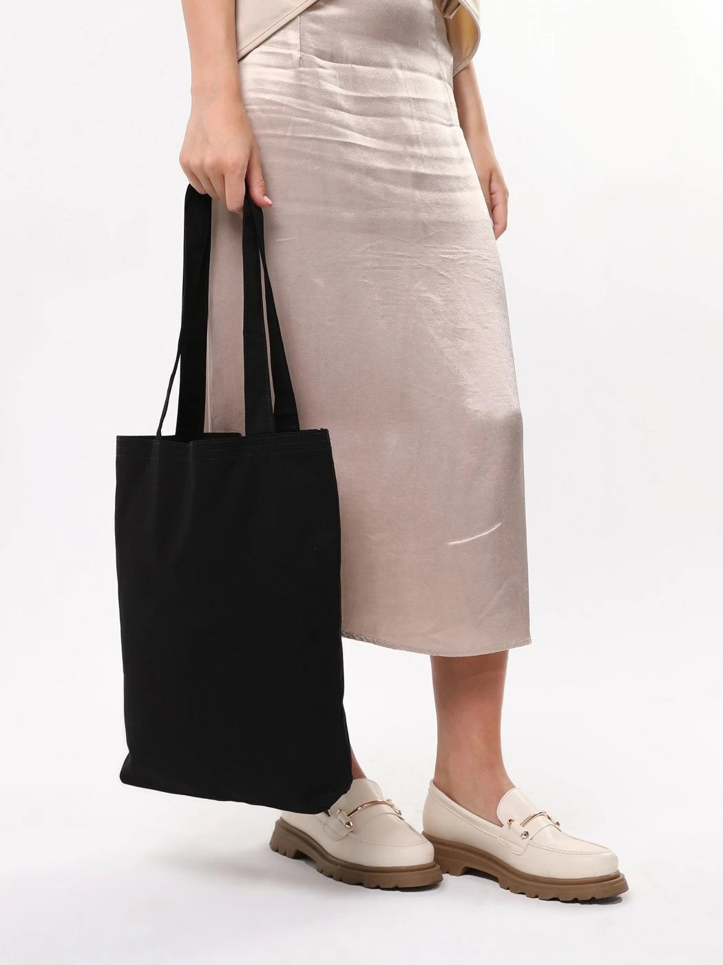 Qese tote Zoozie Bags, 1416, e zezë, 35x40x8cm