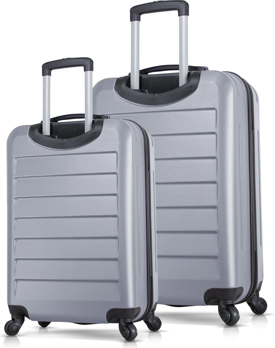 Set valixhesh (2 copë), ngjyrë gri, Zoozie Bags, 4773