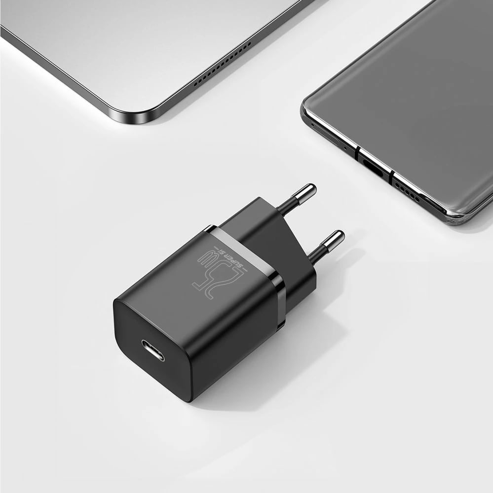 Karikues muri Baseus Super Si 1C, 25W, USB Type-C, i zi Karikues muri Baseus Super Si 1C, 25W, USB Type-C, i zi