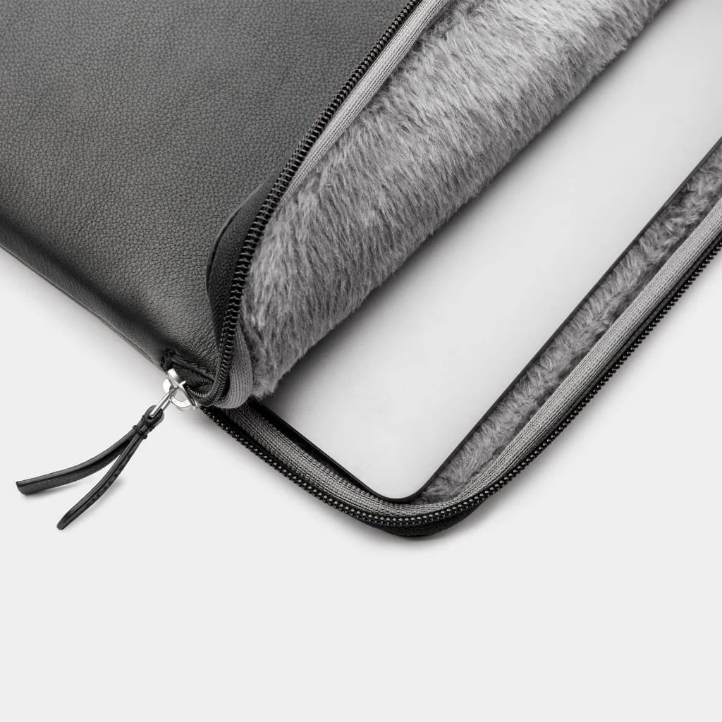 Mbështjellës lëkure për MacBook Pro 16 inç, i zi