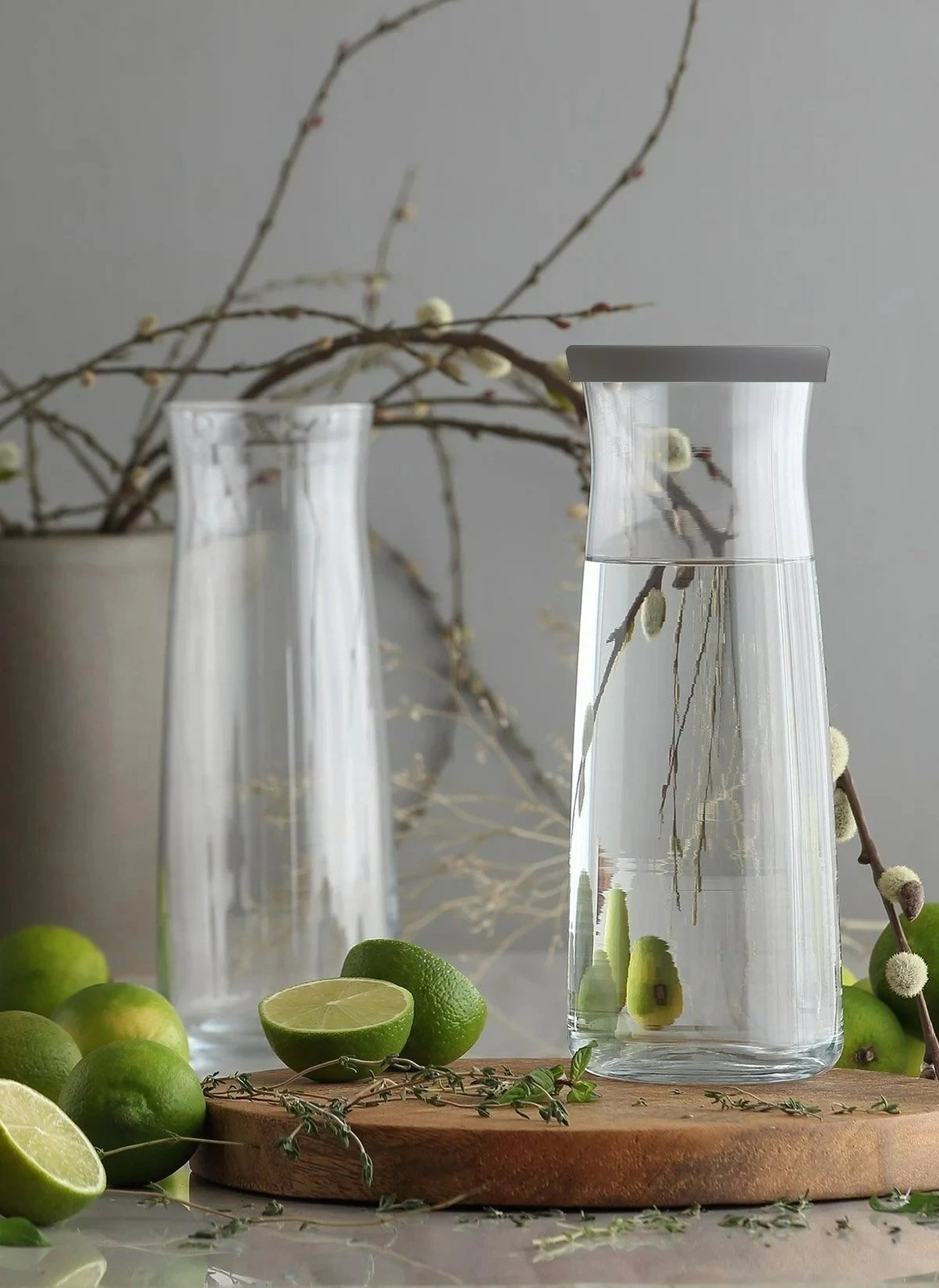 Shishe qelqi Hermia, LV-VRA889 PK222R, transparente, 1200ml