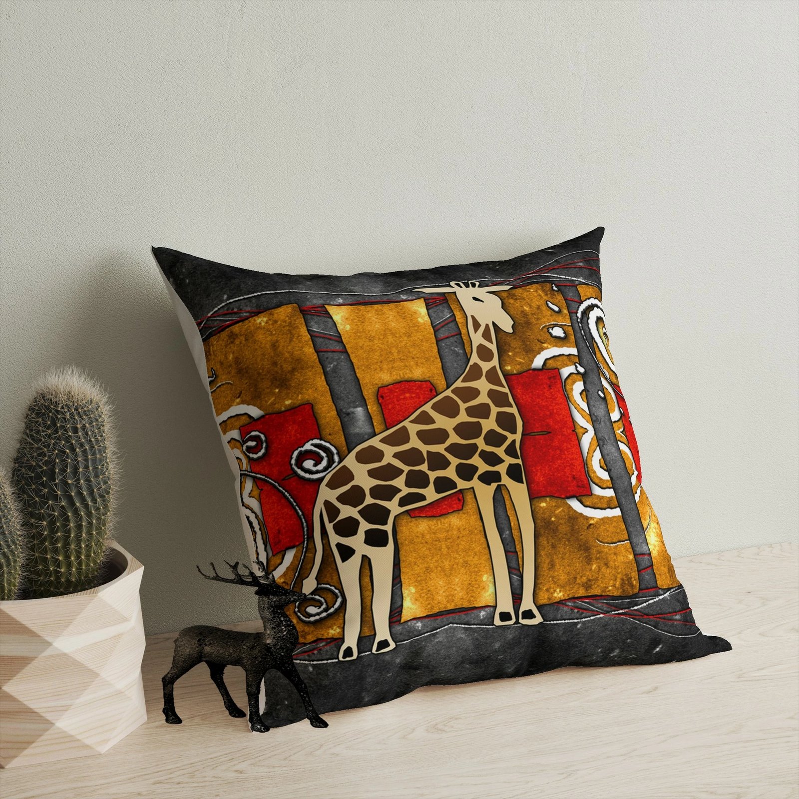 Jastëk dekorativ, shumëngjyrësh, Evila Originals, A11965