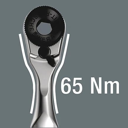 Set soketash WERA 05073220001, 1/4"