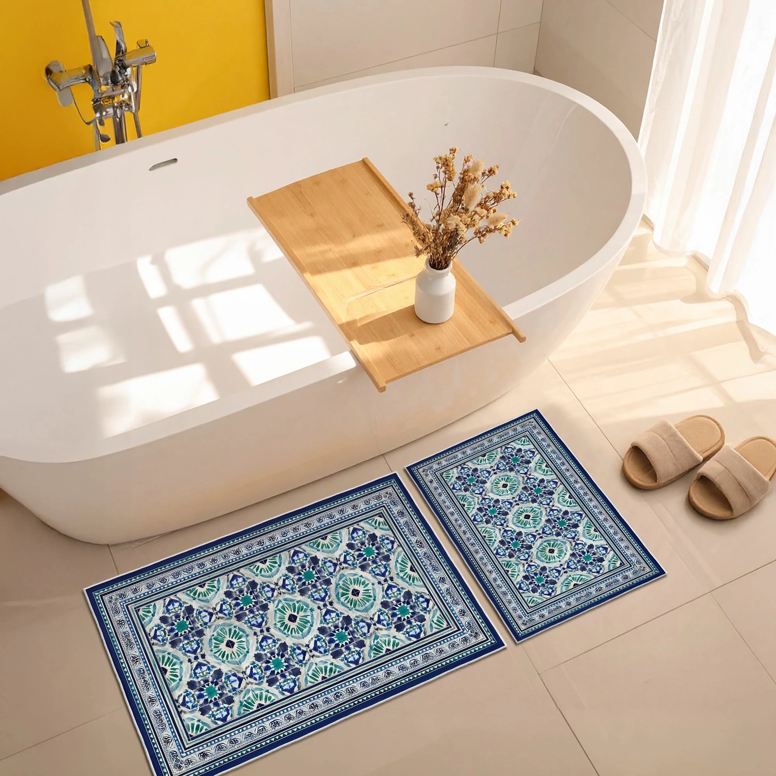 Set tapetash për banjo (2 copë), Mijolnir, Asr27, ngjyrë kaltër