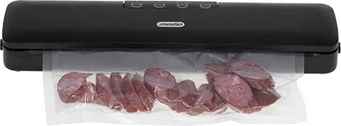 Sealer vakumi, Mesko 4492, 95W 12L/min, gjerësi qese deri 28 cm, 2 moda Dry/Moist, e zezë, set me rul 28cm x 3m + zorrë