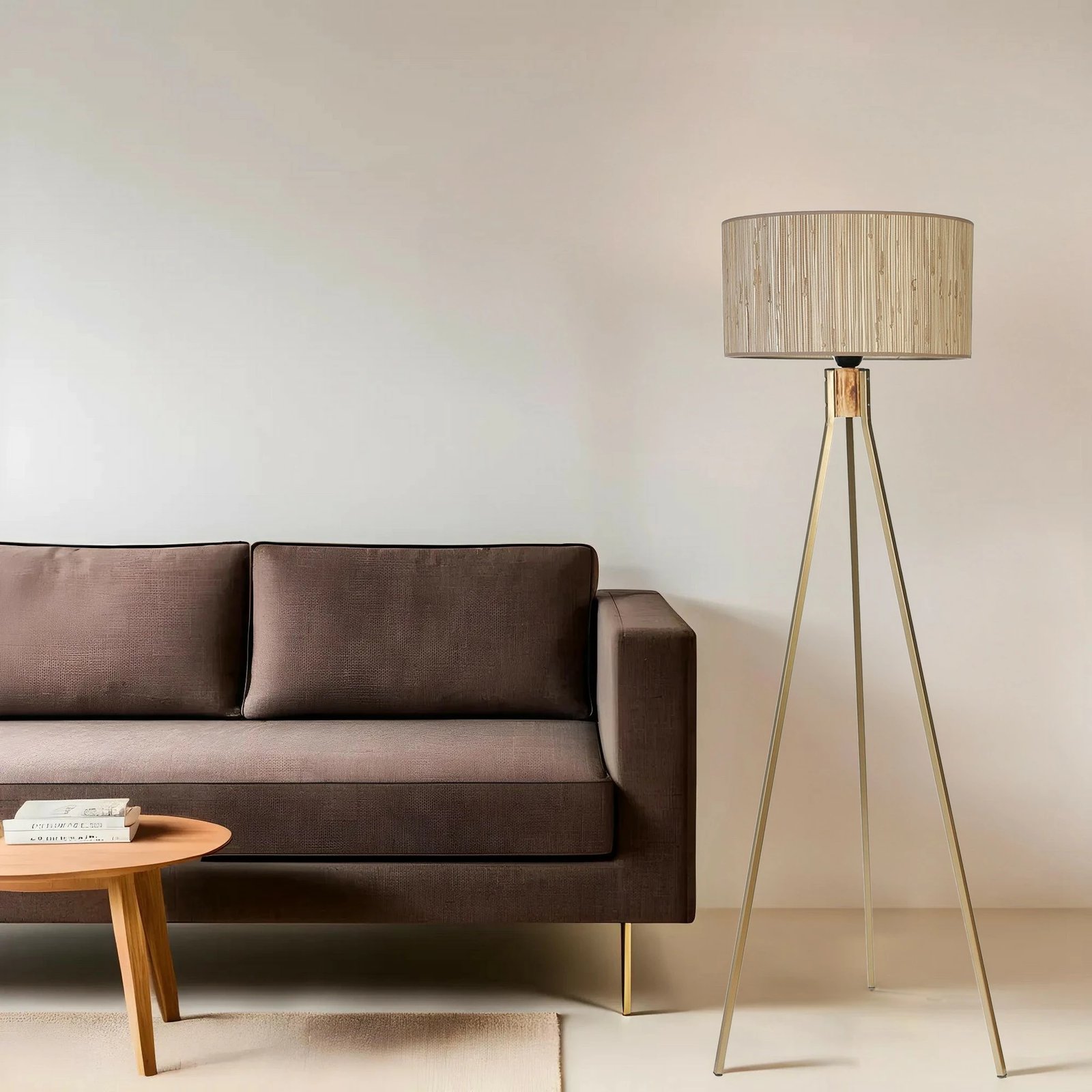 Llambë dyshemeje Opviq, ngjyrë lisi dhe ari, 8829-1