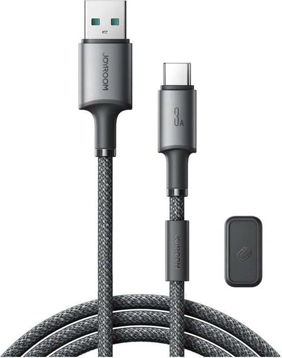Kabllo USB në USB-C Joyroom S-A50, 1.2m, 3A, Gri