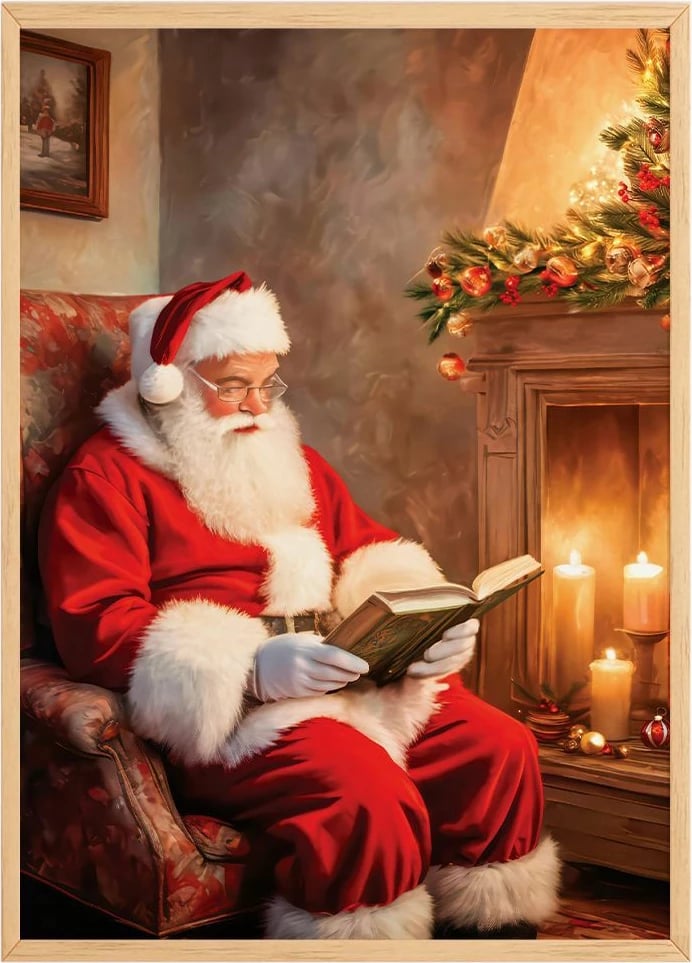 Pikturë dekorative me kornizë, shumëngjyrëshe, Wallity, Nwyearsngmdl96