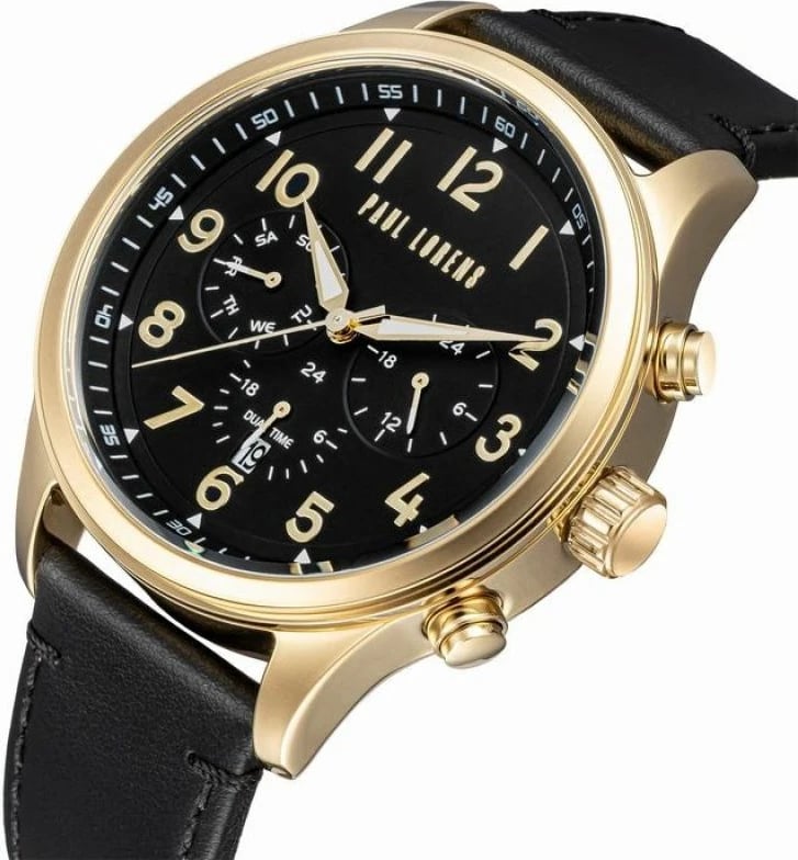 Orë dore për meshkuj Paul Lorens, e zezë