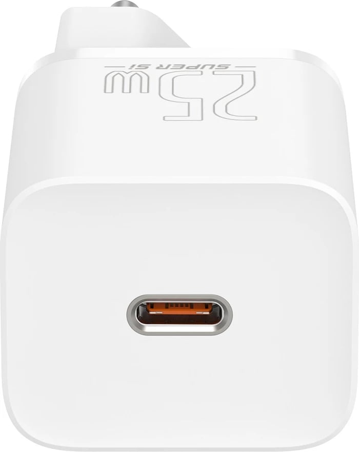 Karikues muri Baseus CCSP020102, 25W, USB-C, i bardhë