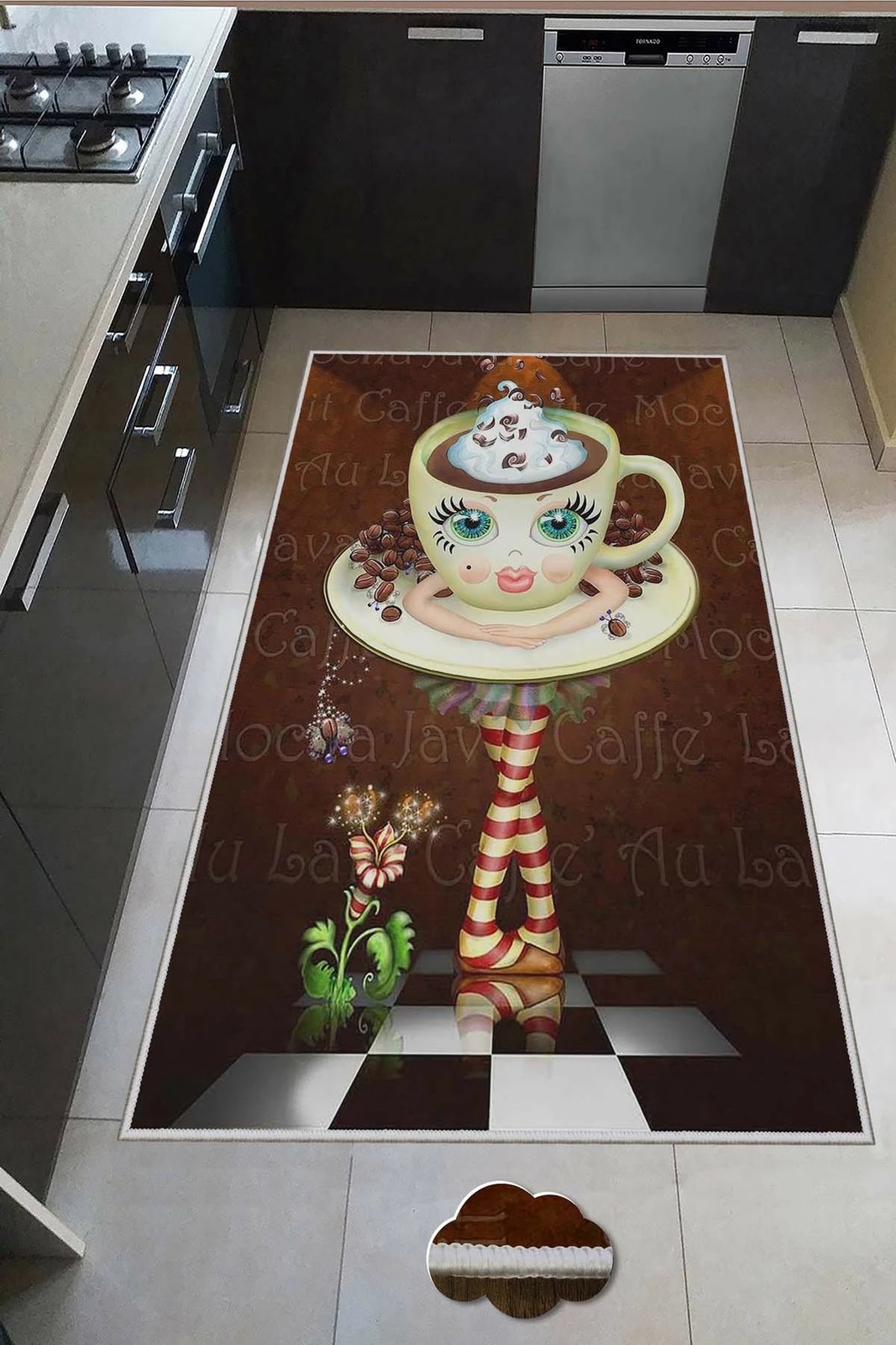 Qilim Conceptum Hypnose, shumëngjyrësh, 60x100cm, Hmnt585