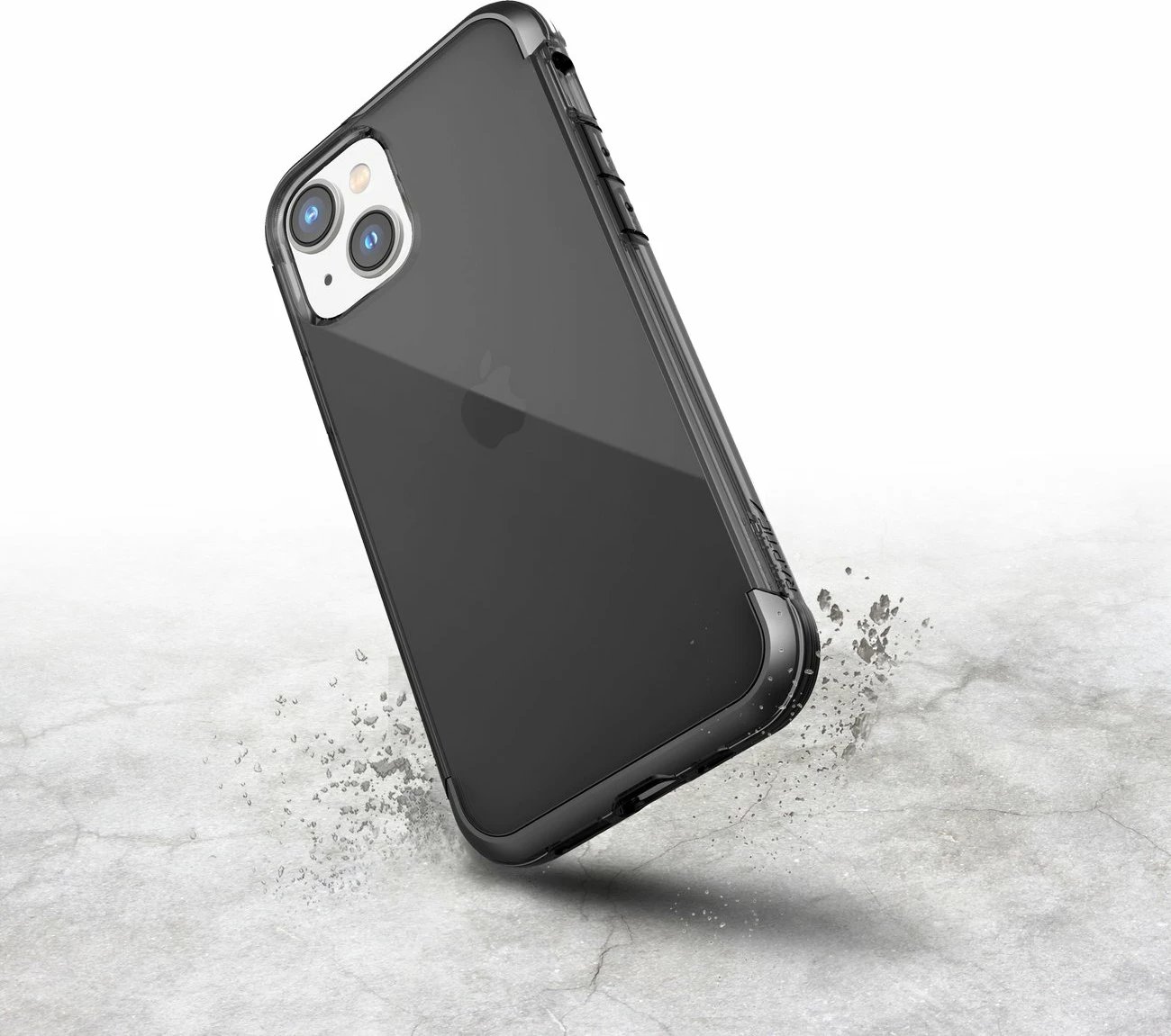 Mbështjellës Raptic X-Doria Air për iPhone 14, i fortifikuar, MagSafe, Gri