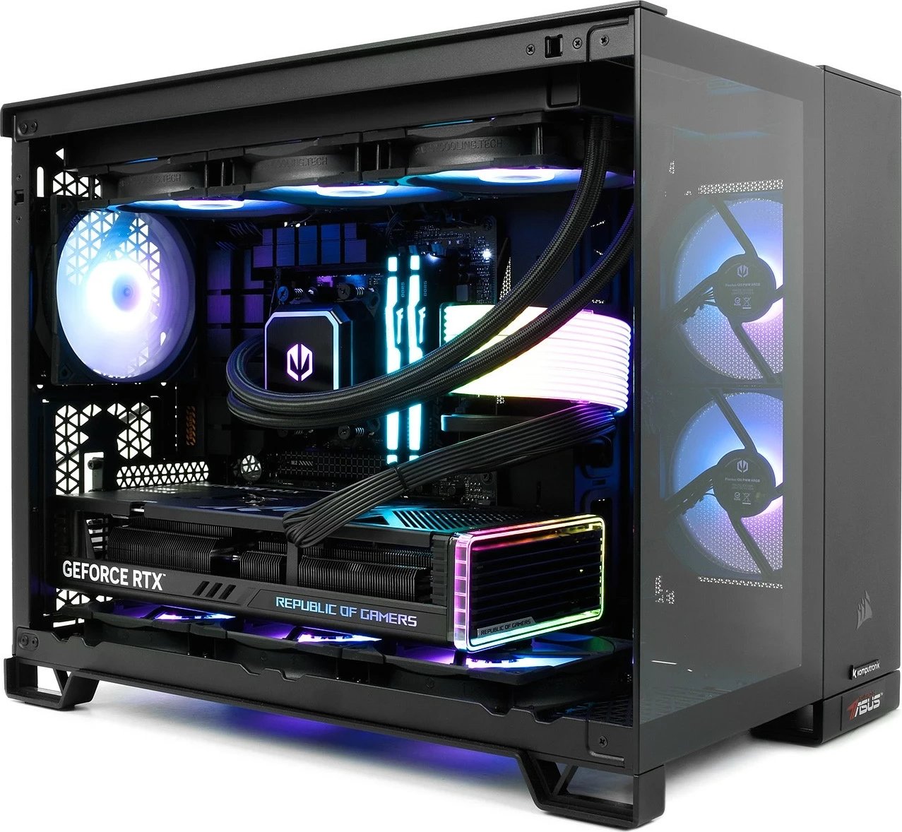 Kompjuter Ultimate R770, AMD Ryzen 7, 64GB RAM, 2TB SSD, 4TB HDD, NVidia GeForce RTX 4070 Super