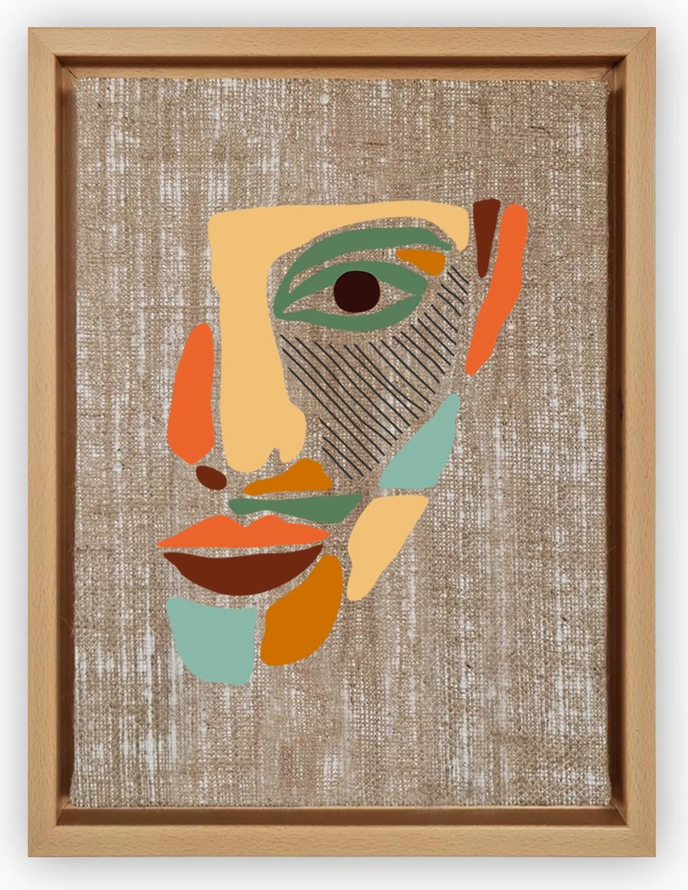 Pikturë dekorative në kanavacë, shumëngjyrëshe, Wallity, LNJ219278569213, 96x136cm