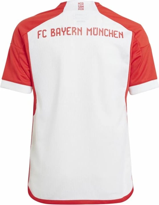 Fanellë për fëmijë adidas Bayern Munich, e bardhë dhe e kuqe Fanellë për fëmijë adidas Bayern Munich, e bardhë dhe e kuqe