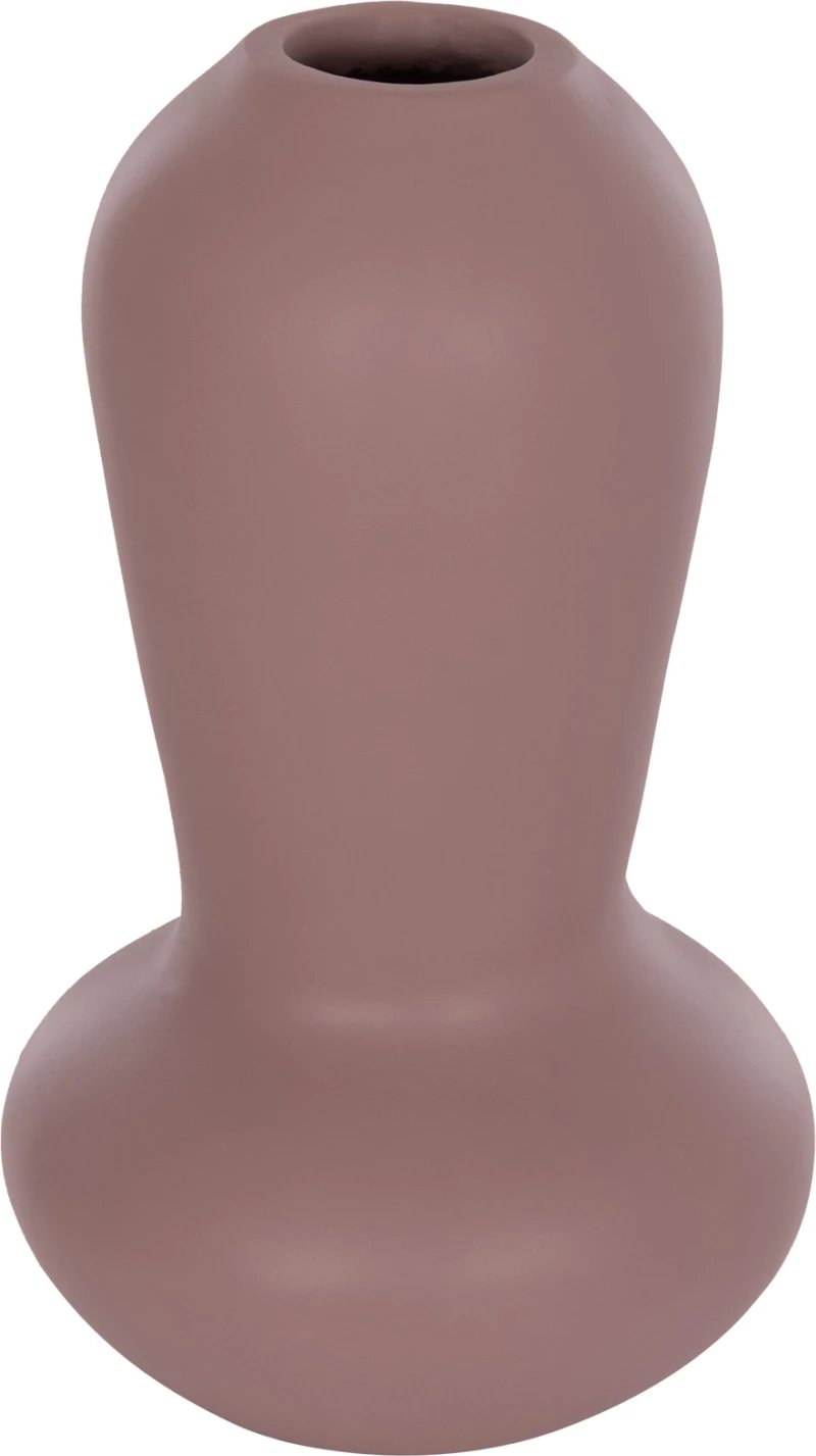 Vazo dekorative tavoline CHELIN, terrakotë, ngjyrë vjollcë, FH4670L, 22x37cm