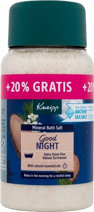 Kripë për banjë Kneipp Good Night uniseks 600g