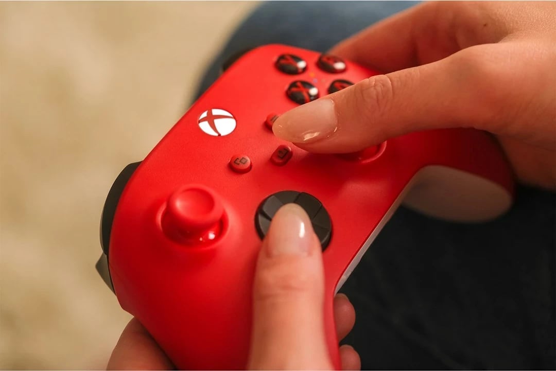 Gamepad Microsoft Xbox Wireless Controller QAU-00012, Bluetooth/USB, i kuq Gamepad Microsoft Xbox Wireless Controller QAU-00012, Bluetooth/USB, i kuq