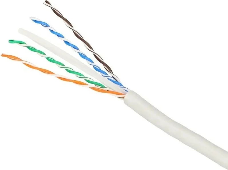 Kabllo rrjeti Extralink CAT6 UTP, 25m, Gri