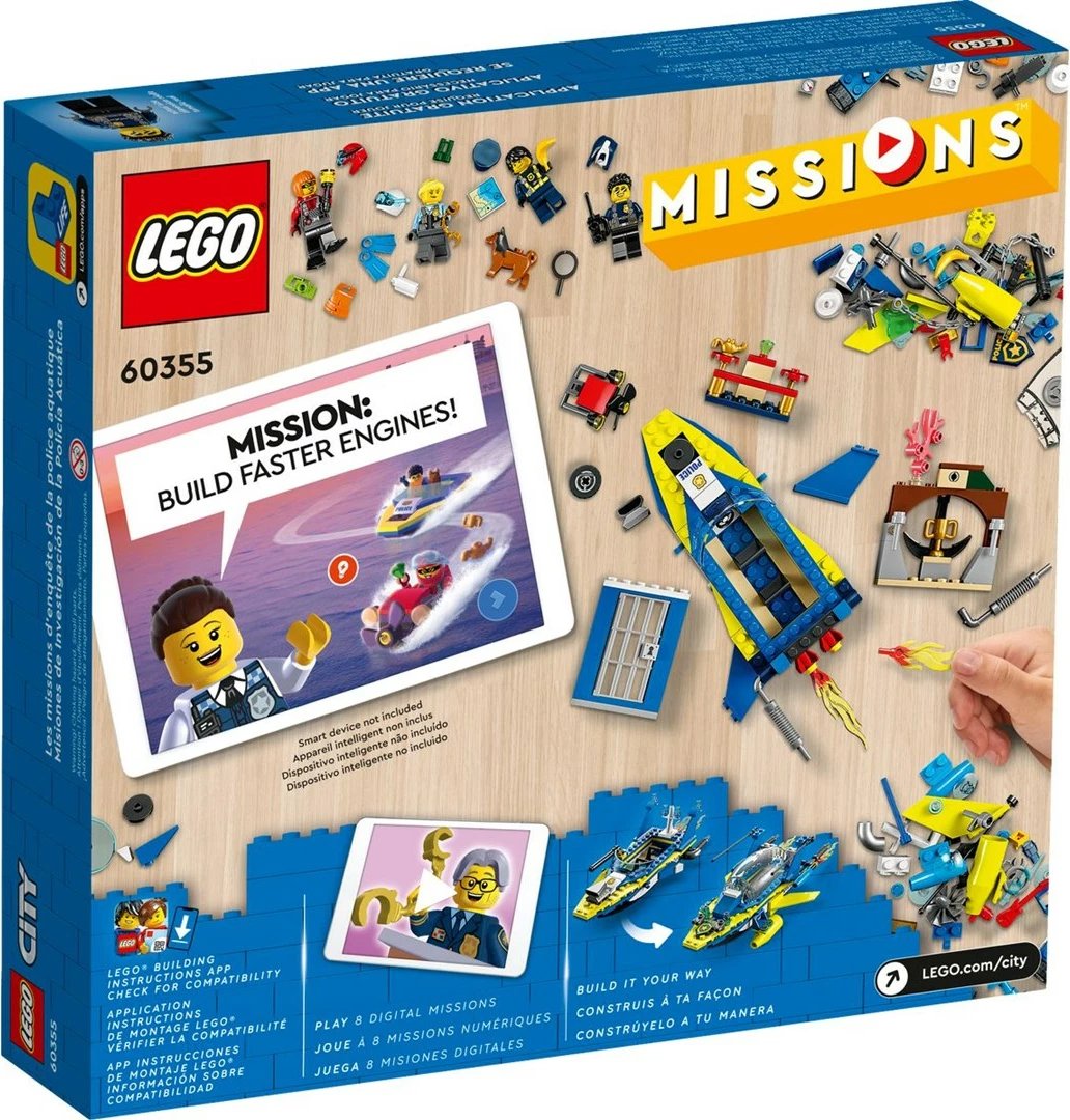 Lodër për fëmijë, LEGO City 60355, police