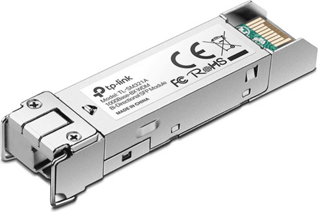 Transceiver SFP, TP-Link TL-SM321A, single-mode WDM, argjendtë