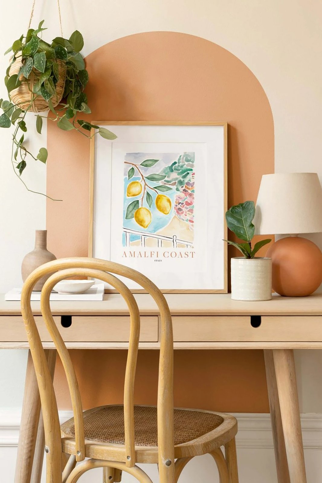 Pikturë dekorative me kornizë, Wallity, Tekhamcerceve7, shumëngjyrëshe, 33x48cm