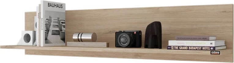 Raf muri, ngjyrë lisi, Hanah Home, Raf-11-Ff-1