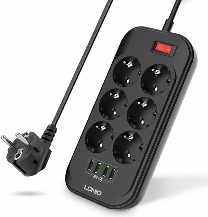 Prizë E Rrymës LDNIO SE6403 Prizë E Rrymës LDNIO SE6403