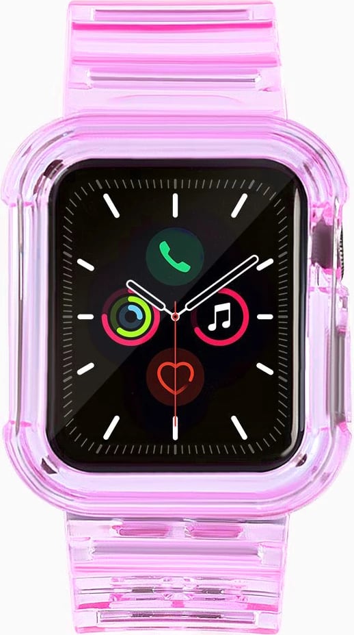 Mbështjellës dhe rrip Hurtel për Apple Watch 42mm, rozë