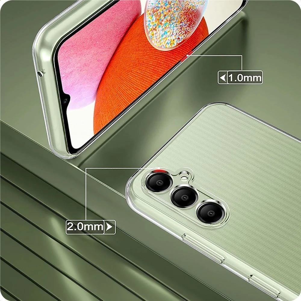 Mbështjellës Tech-Protect FlexAir+ për Xiaomi Redmi Note 13 5G, Transparent