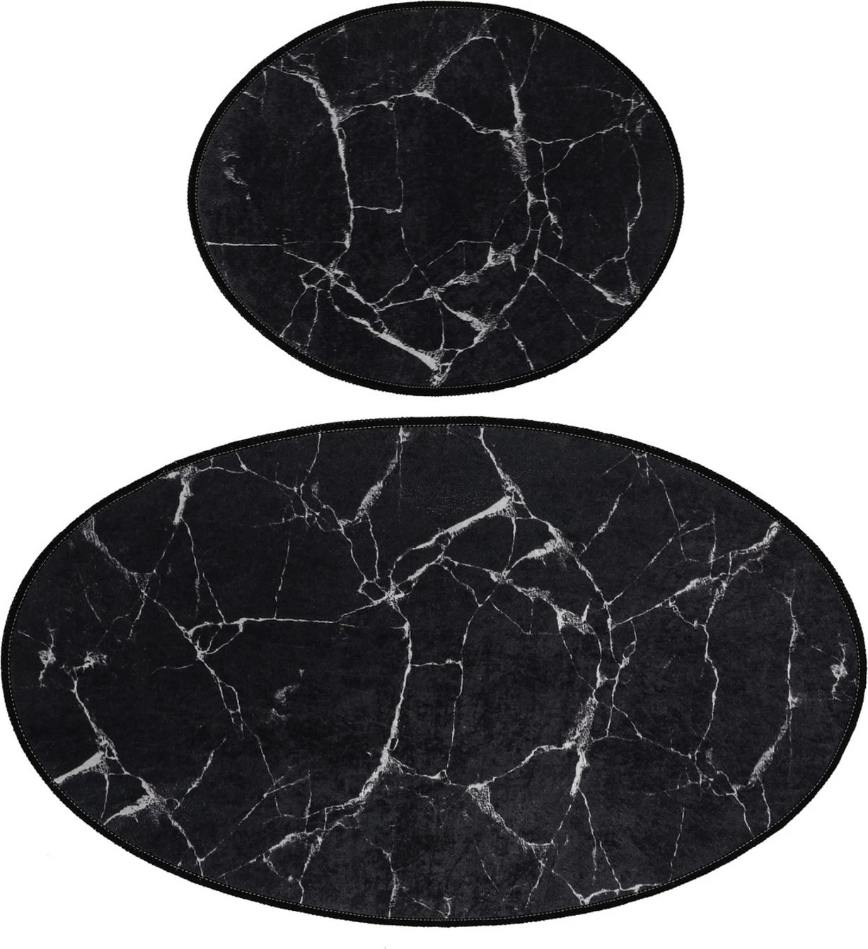 Set tapetash për banjo (2 copë), Mijölnir, mermer Djt