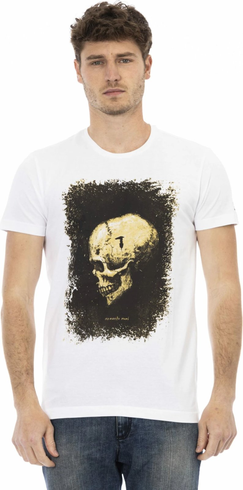 Maicë për meshkuj Trussardi, e bardhë