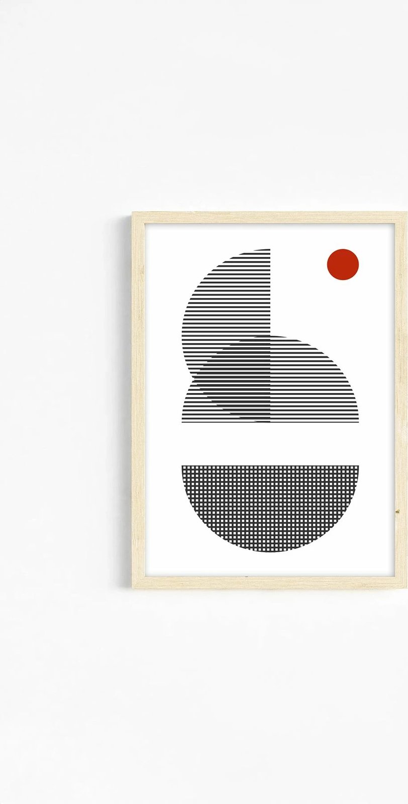 Pikturë dekorative me kornizë (3 copë), Wallity, Ersydata16-5070