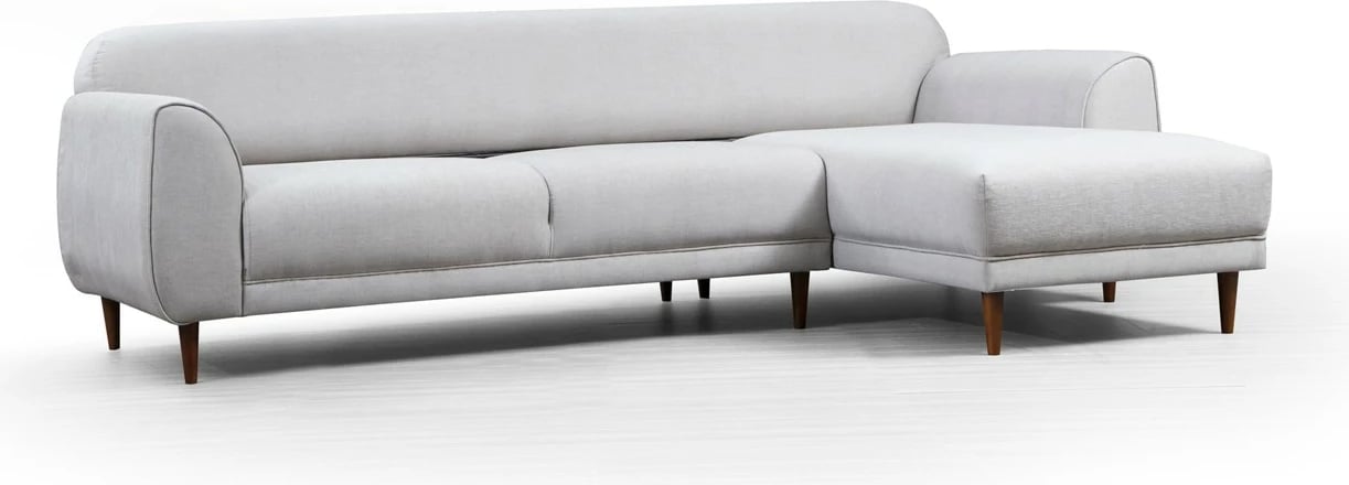 Kënd divan-krevat Atelier del Sofa, kënd i djathtë, bezhë