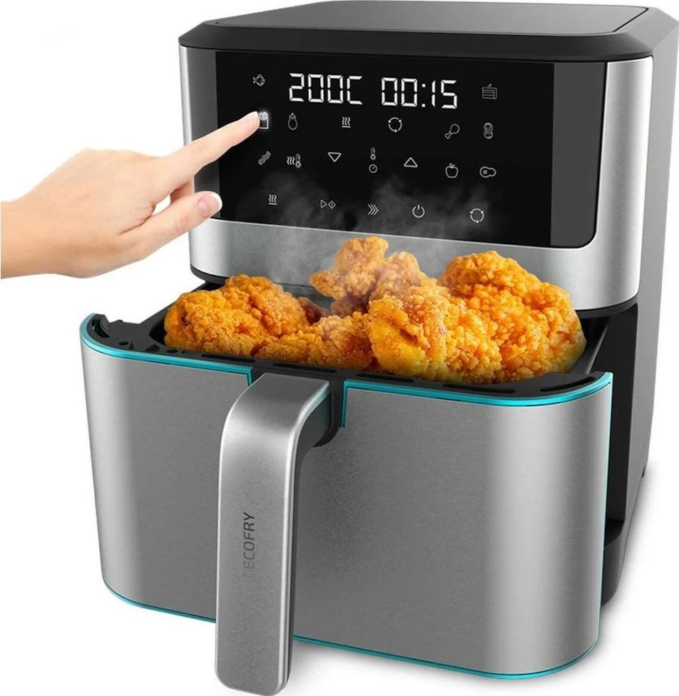 Fryer pa yndyrë Cecotec Cecofry Supreme 8000, 8L, argjendtë