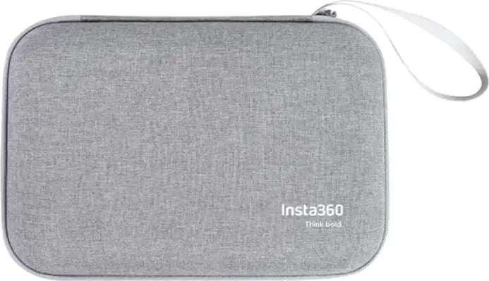 Kuti mbrojtëse kamera, Insta360, X3 Carry Case CINSBAMA, me ndarje për kamera X3 + 2 bateri + hub + Invisible Selfie Stick 85 cm, EVA, gri