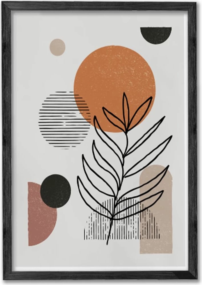 Pikturë dekorative me kornizë (3 copë), Wallity, Ersy3Syhcrv11