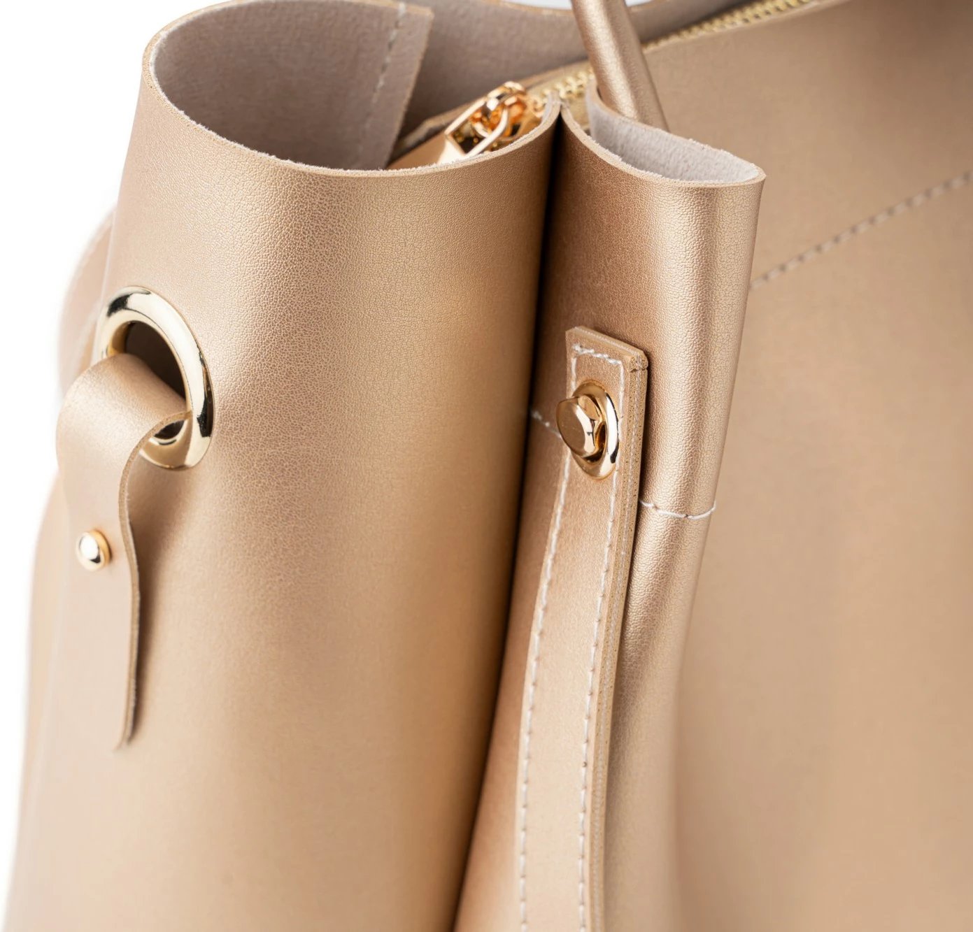 Çantë supi Lucky Bees, ngjyrë ari, 275