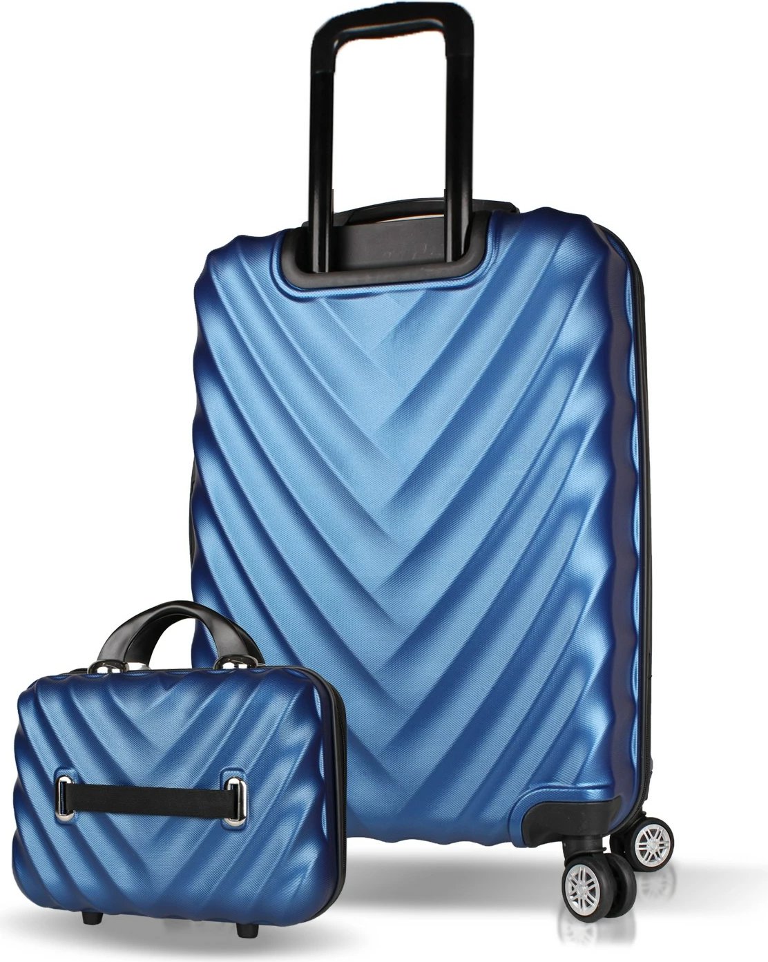 Set valixhesh (2 copë), ngjyrë kaltër e errët, Zoozie Bags, 7453