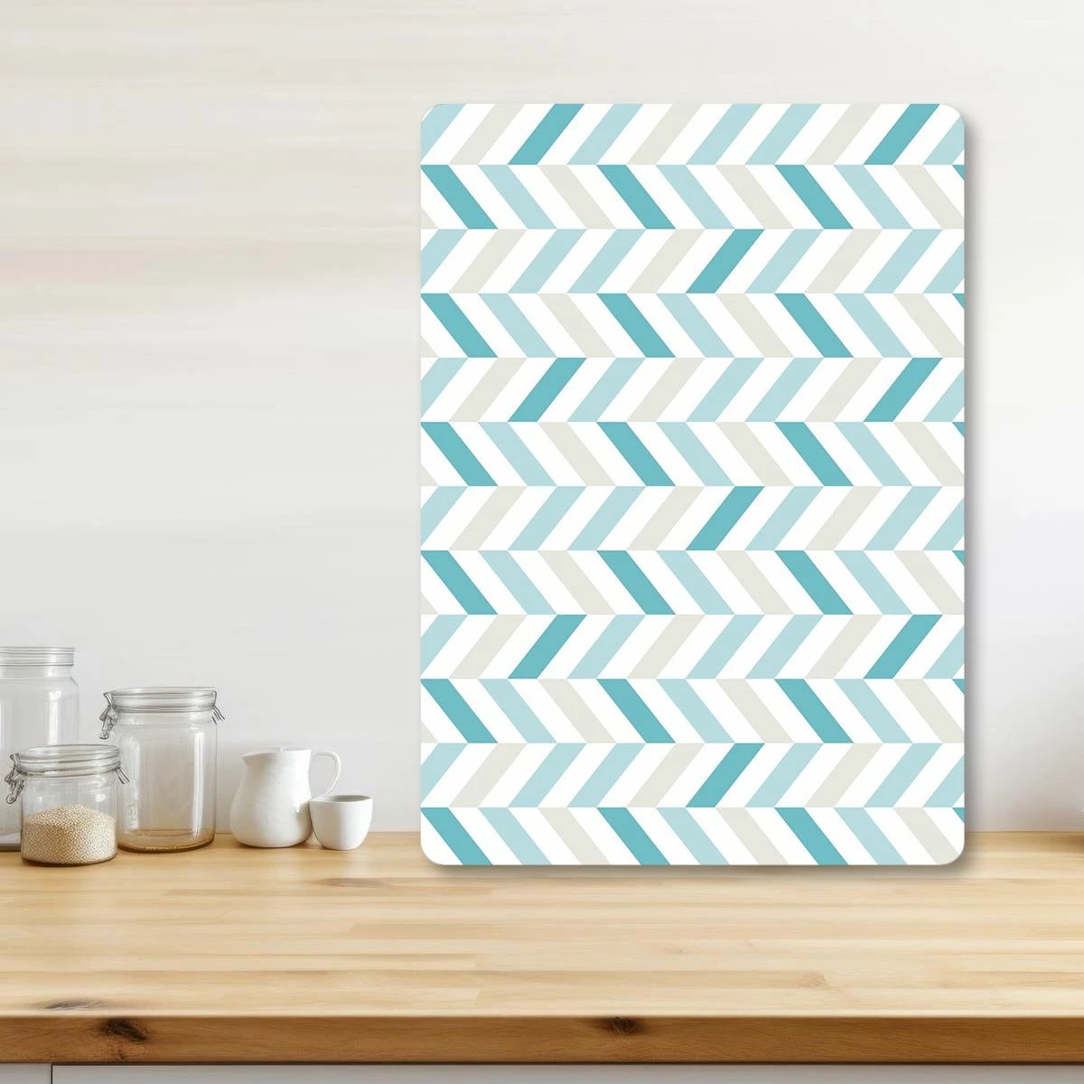 Dërrasë prerëse prej xhami të temperuar, shumëngjyrëshe, Hermia Ckt83 - 2030, 20x30cm