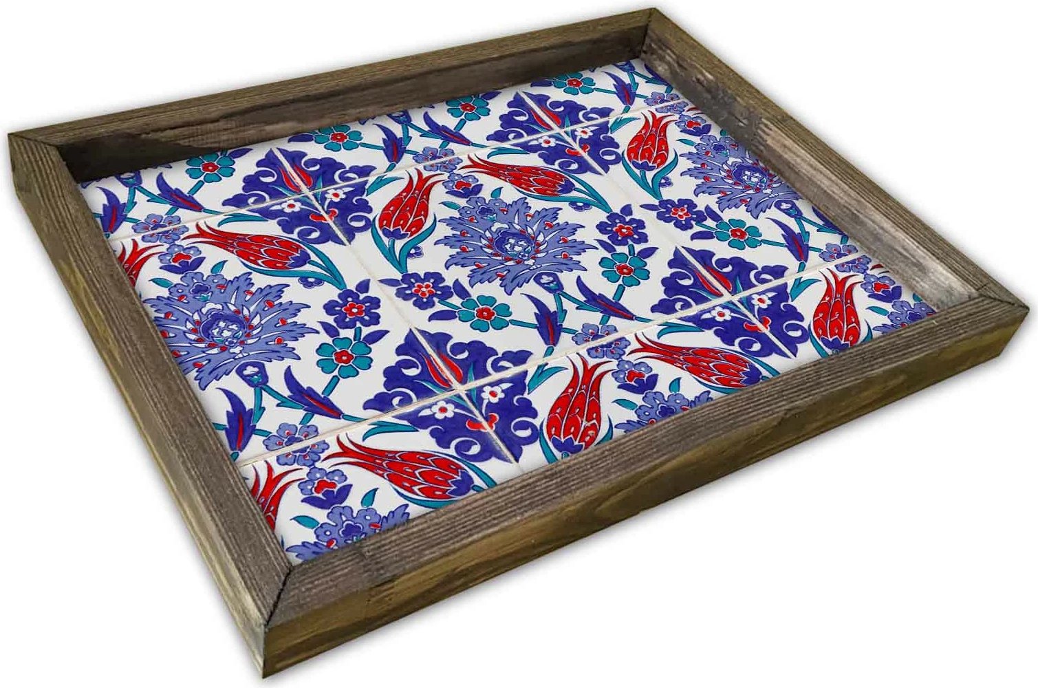 Tabaka dekorative Aberto Design, AT-014, shumëngjyrëshe, 30x40cm