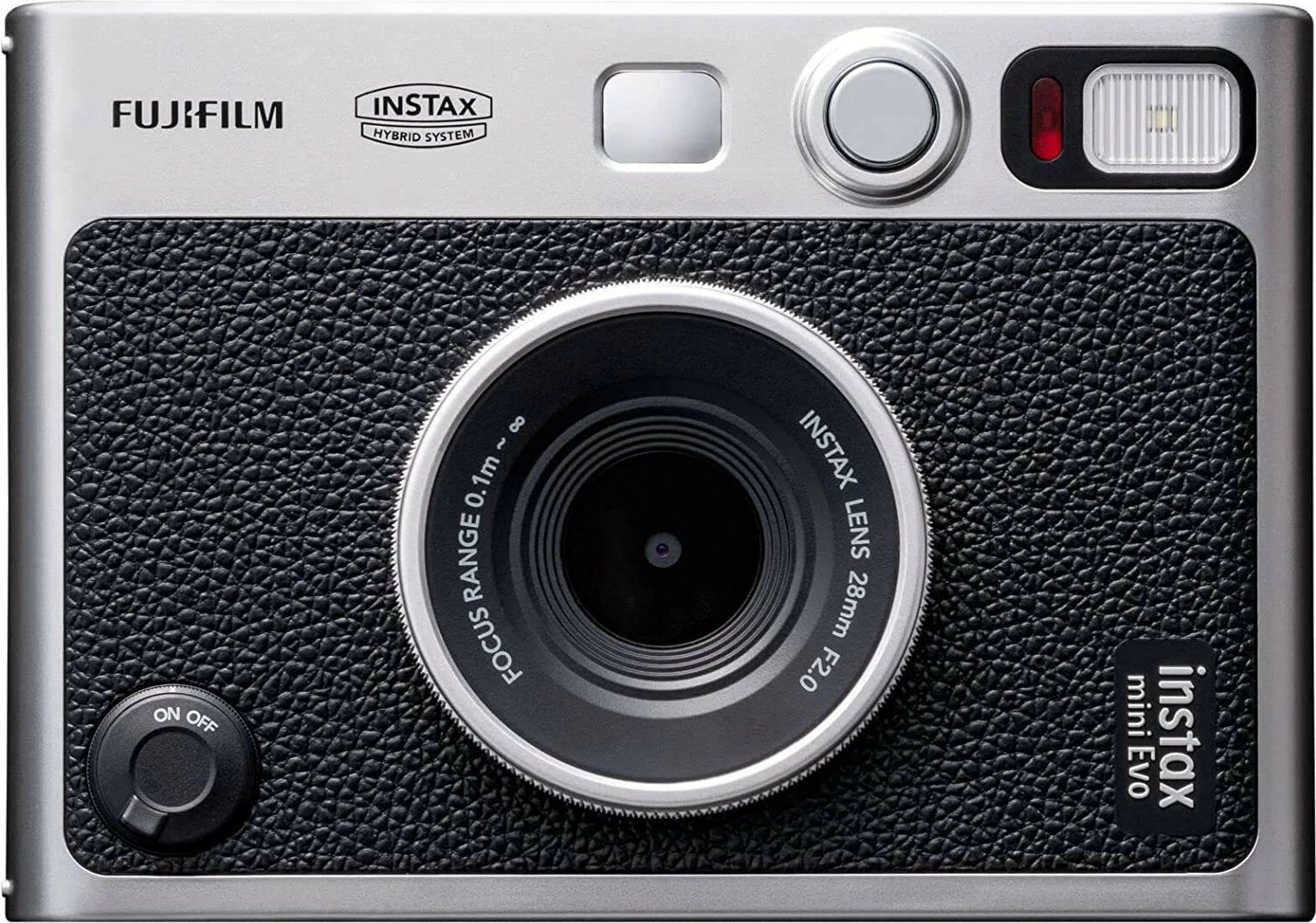 Aparat fotografik Fujifilm Instax mini EVO, 28mm, f/2.0, Ekran 3", Bluetooth, i zi