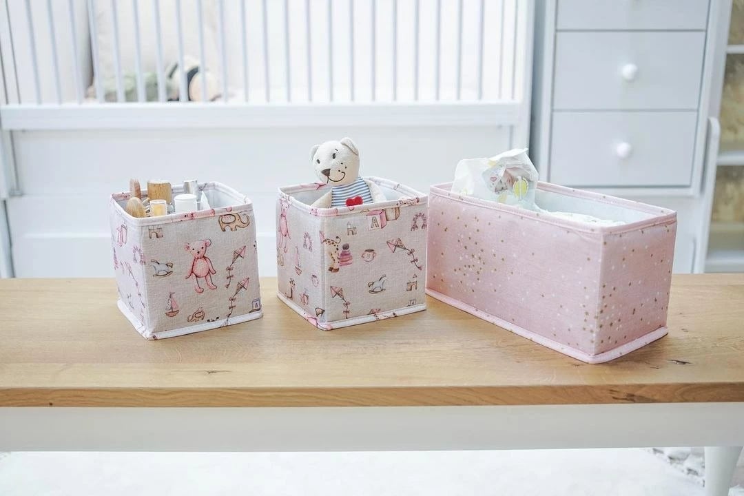 Set shporta prej fetli (3 copë), Aberto Design, ALS-03969