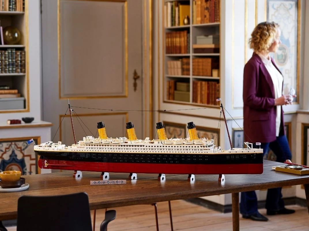 Set LEGO Titanic, 10294, për të rritur, 9090 pjesë