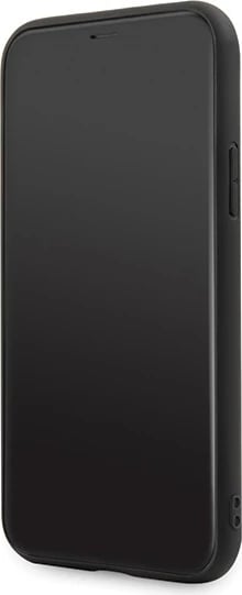 Mbështjellës Mercedes Urban Line për iPhone 11 Pro, Lëkurë, Zi