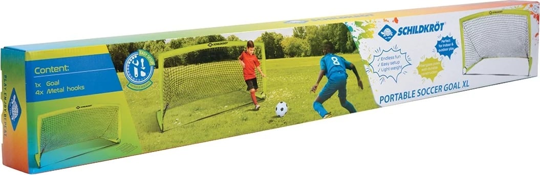 Portë futbolli Schildkröt Funsports 970985, për fëmijë, e zezë
