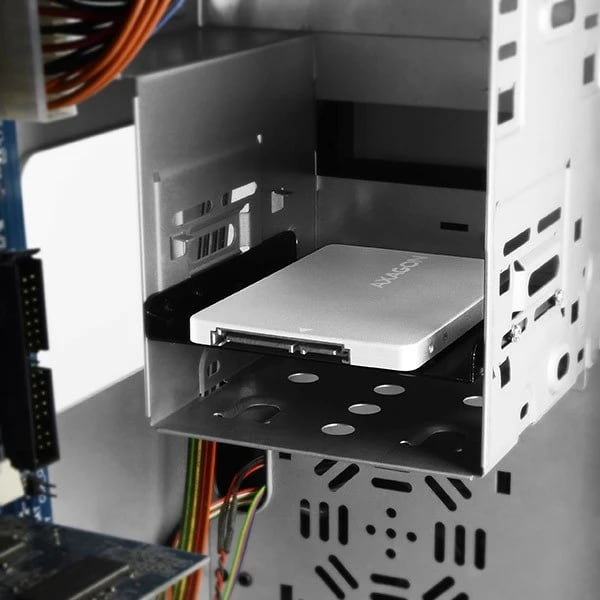 Kasë e brendshme AXAGON RSS-M2SD për SSD M.2 SATA, 2.5", Argjend