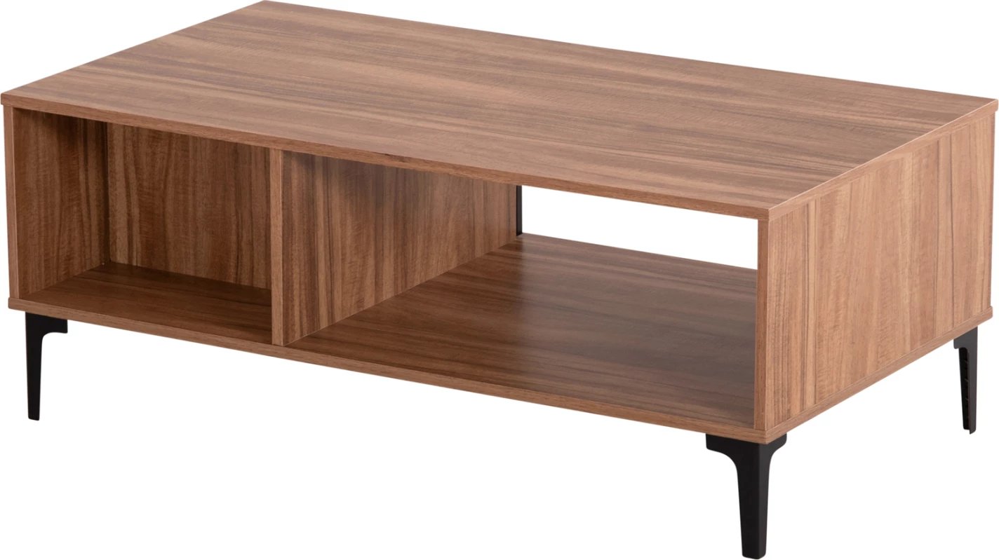 Tavolinë kafeje seri HARRY FH18007.01 melaminë ngjyrë druri natyral & e zezë 110x60x43,5Hcm.