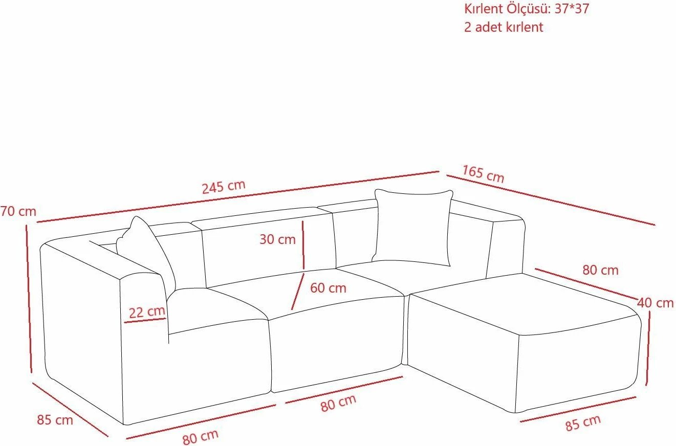 Këndare Raks, jeshile, Atelier del Sofa
